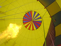 Foto: Flamme des Brenners