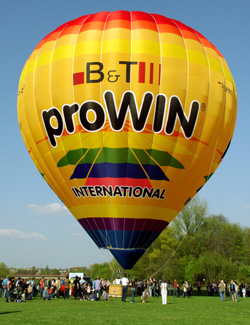 proWIN Ballon von Ballonfahrten
S&uuml;dwest