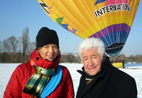WDR Moderatorin Lisa Ortgies und Gotthilf Fischer