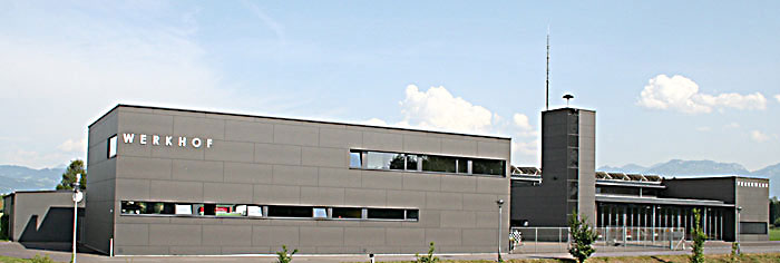 Feuerwehr und Werkhof Fussach