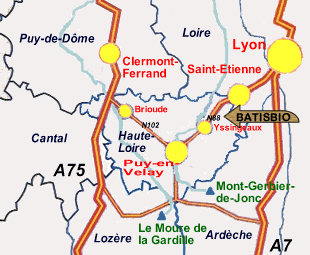 Situation YSSINGEAUX