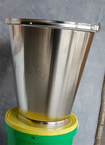 seau inox