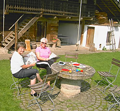 Im Urlaub die Seele baumeln lassen, Gem�tlichkeit auf dem Ferienhof
