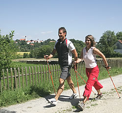 Nordic Walking in der Natur des Bayerischen Waldes