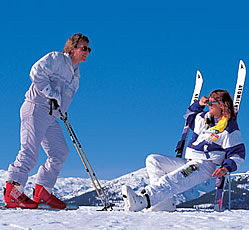 Skifahren, Alpin Ski im Bayerischen Wald