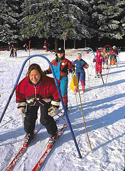 Kinderskikurs im Bayerischen Wald