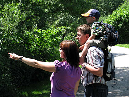 Familie in der Natur - Familienurlaub Bayerischer Wald, Bayern