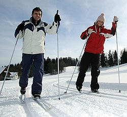 Langlaufen im Bayerischen Wald