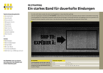 Produkt&uuml;bersicht STRAPPING