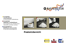 Produkt&uuml;bersicht Gesamtprogramm