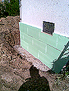 Bild 5 - Anbringen einer Primärdämmung 60 mm