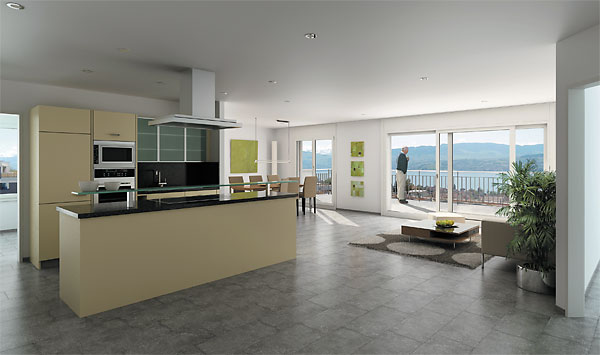 Architekturb�ro Walter Schweizer - Terrassenwohnungen in M�nnedorf