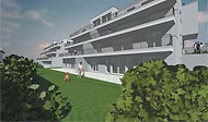 Architekturb�ro Walter Schweizer - Terrassenwohnungen in M�nnedorf