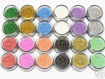 Glitterpulver / Glitterpuder