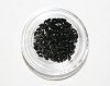Strasssteine Elipsen-Form Schwarz mit Dose