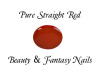 Farbgel / Colorgel Pur Straight Red 5ml