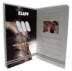 Geschenkgutschein MEN masculine flavour von KLAPP