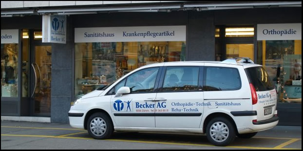 Becker AG, Sanit&auml;tshaus, Orthop&auml;die- und Reha-Technik