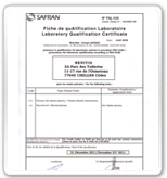 Agr�ment Laboratoire snecma moteurs