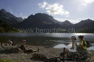 Biker am Schwarzsee