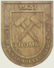 unser Vereinwappen aus Holz geschnitzt von unserem aktiven Mitglied Manfred Ferring