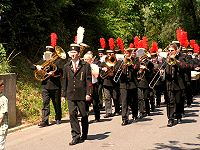 Festumzug 50 Jahre Bergmannskapelle Fell 17.07.2005