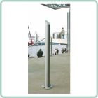 Sperrpfosten Ø 76 mm V4A Sperrpfosten Ø 76 mm V4A