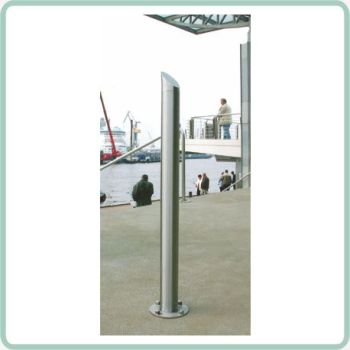 Sperrpfosten Ø 76 mm V4A Sperrpfosten Ø 76 mm V4A