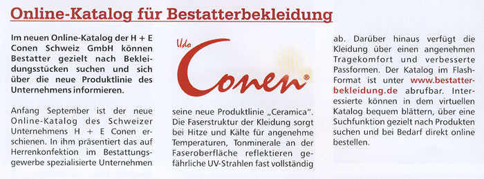 Artikel der Marke Udo Conen