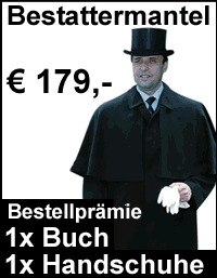 Mantel & Talar + Buch und Handschuhe geschenkt