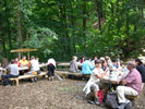 Kaffepause vor der letzten Etappe