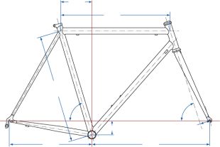 Rennrad-Rahmen