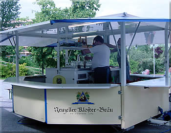 unsere Bierausschankwagen