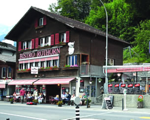Bistro-Restaurant-Rothorn  -  Brienz