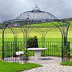 p�nter. blumen. garten. - Gartenbau Pergola rund
