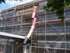 Ausbau Glasziegel und Anbringen der D�mmplatten