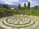 Labyrinthgarten Ansitz Kr&auml;nzel