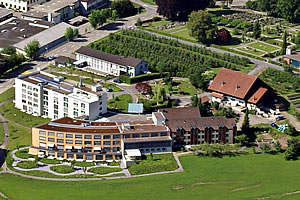 Luftaufnahme vom Zentrum Breitenhof