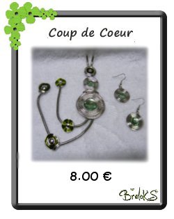 Brelok's : Parure longue rond. Bijou sans nickel.