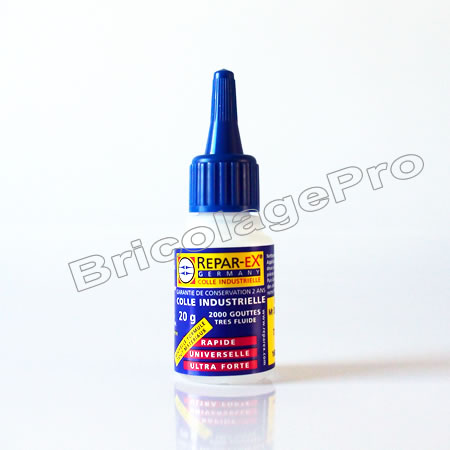 Flacon de colle professionnelle industrielle REPAREX marque Kaindl Oldorff Technologie. Diff&eacute;rents conditionnements. A commander dans le shop BricolagePro >>