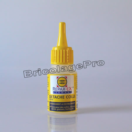Flacon de détache colle professionnelle industrielle REPAREX marque Kaindl Oldorff Technologie. Détache colle toutes marques. A commander dans le shop BricolagePro >>