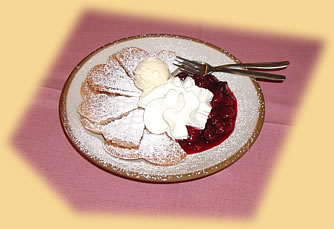 Kirschwaffeln
