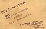 Bauernregel