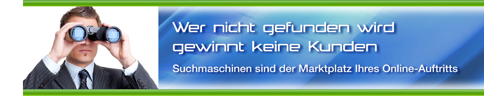 Suchmaschinen Optimierung ist zwingend erforderlich - Sonst werden Sie nicht gefunden