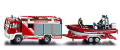 Feuerwehr mit Boot