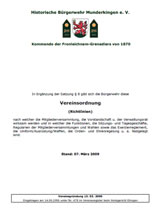 Vereinsordnung