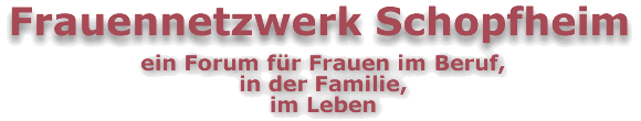 Frauennetzwerk Schopfheim