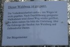 Sperrschild (3.2.2012)