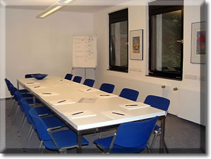 Unsere Konferenzräume sind ideal für Ihre Konferenzen, Seminare und Besprechungen jeder Art