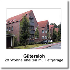 Gütersloh - 28 Wohneinheiten mit Tiefgarage
